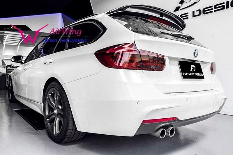F31 - Performance style Carbon Roof Spoiler 01